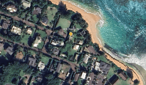 The property on the shore of Hanalei Bay on Kauai has drawn attention during the process of installing a septic system. Native Hawaiian community members are concerned that iwi kupuna are being disturbed by excavation.